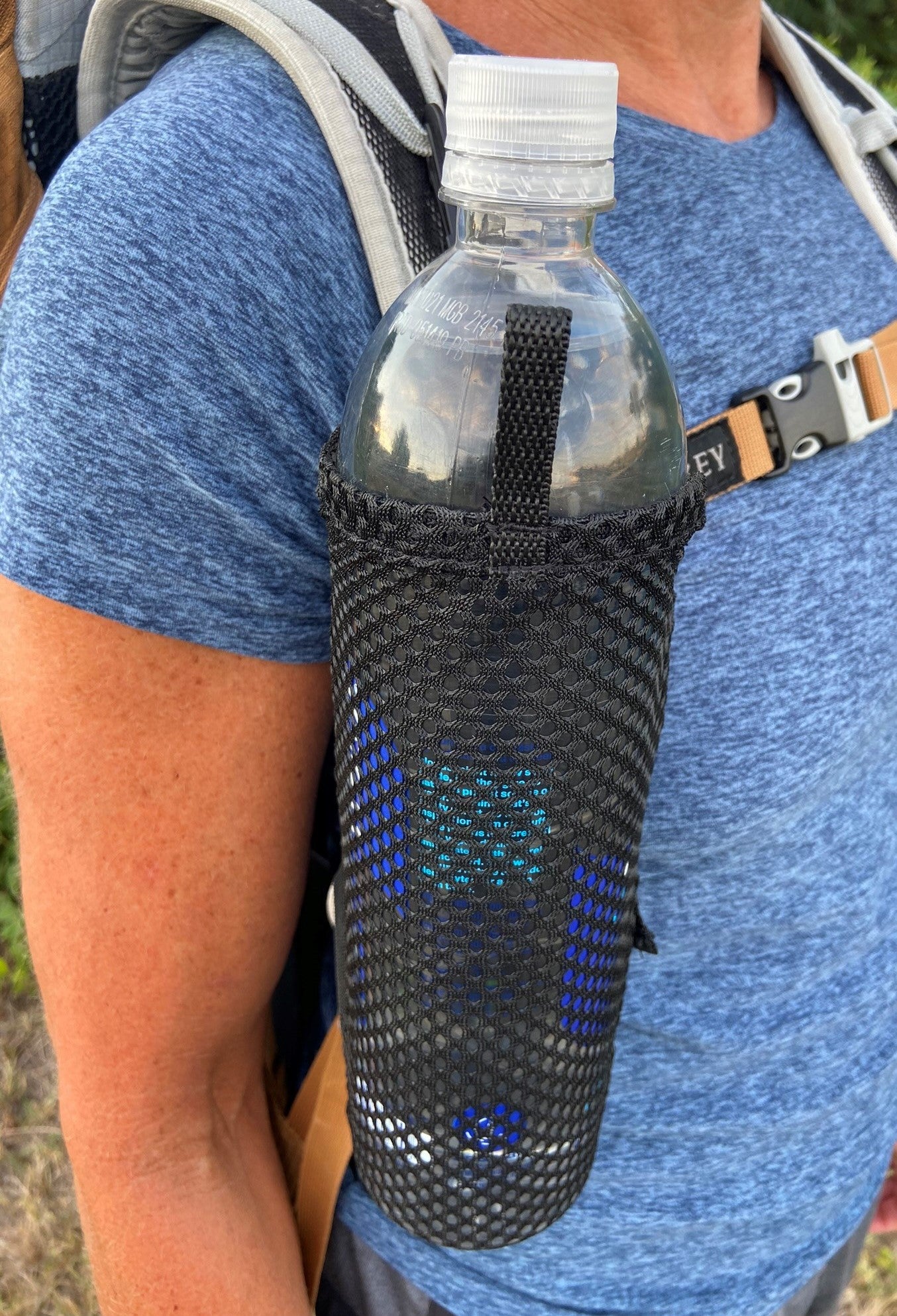 Mountain Mike Hiking Gear Backpack Shoulder Strap Water Bottle Holder…